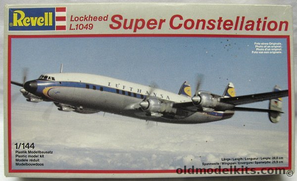 Revell 1/128 Lockheed 1049 Super Constellation - Lufthansa Airlines, 4237 plastic model kit